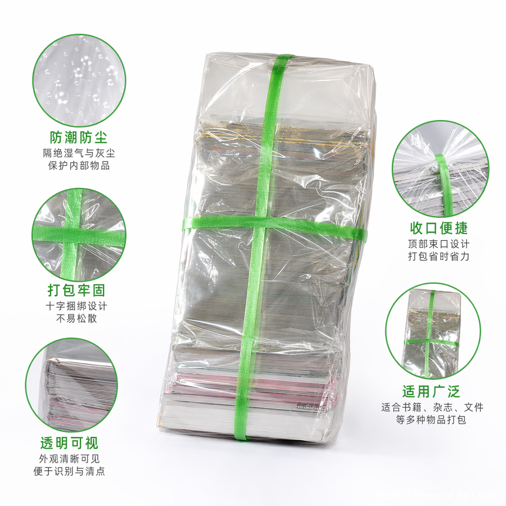 Other plastic film bags, food-grade, environmentally friendly, sealed and fresh-keeping bags are available in multiple specifications