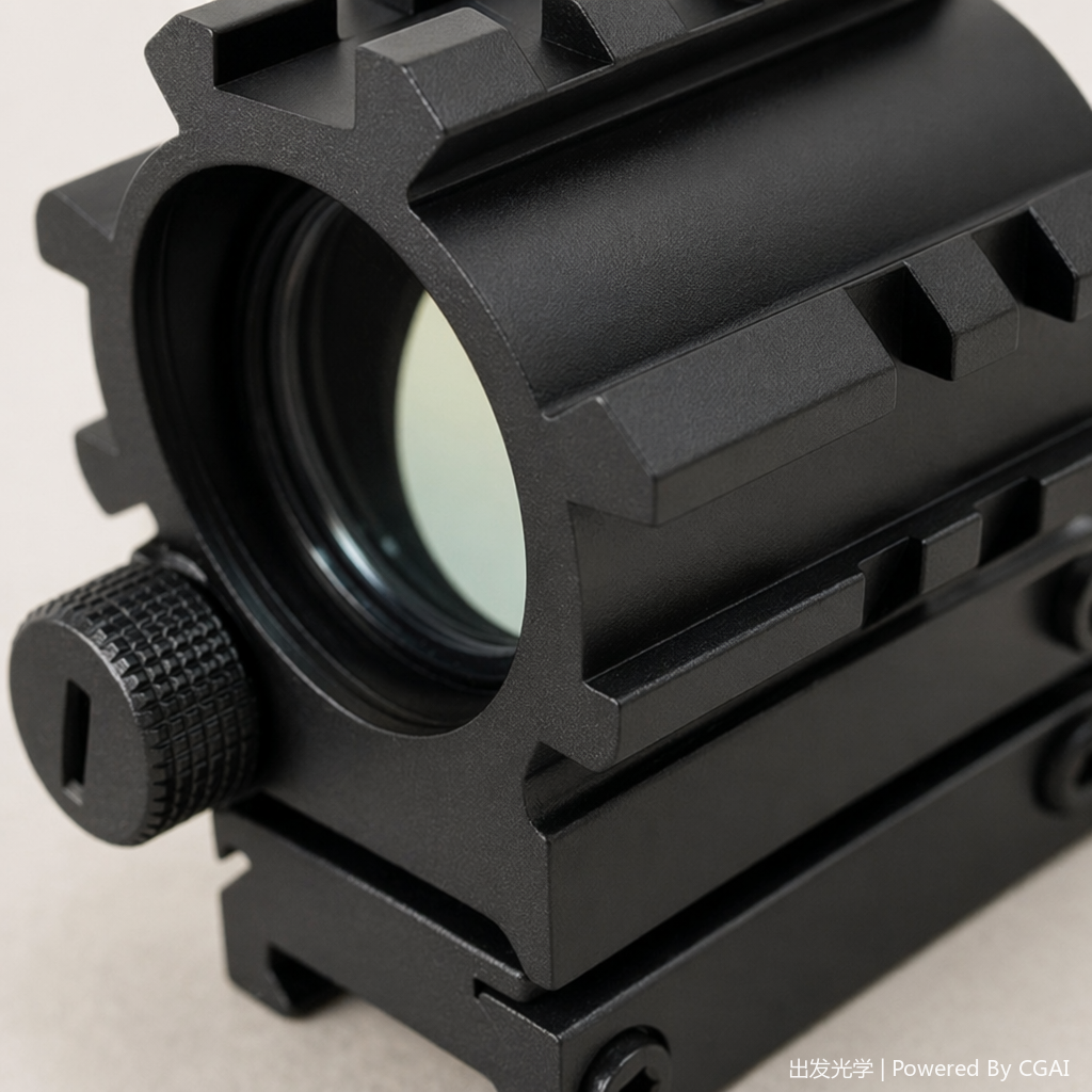 Black red dot sight, other optical instruments, high-definition sight, adjustable wind deflection and trajectory compensation Application Scenario
