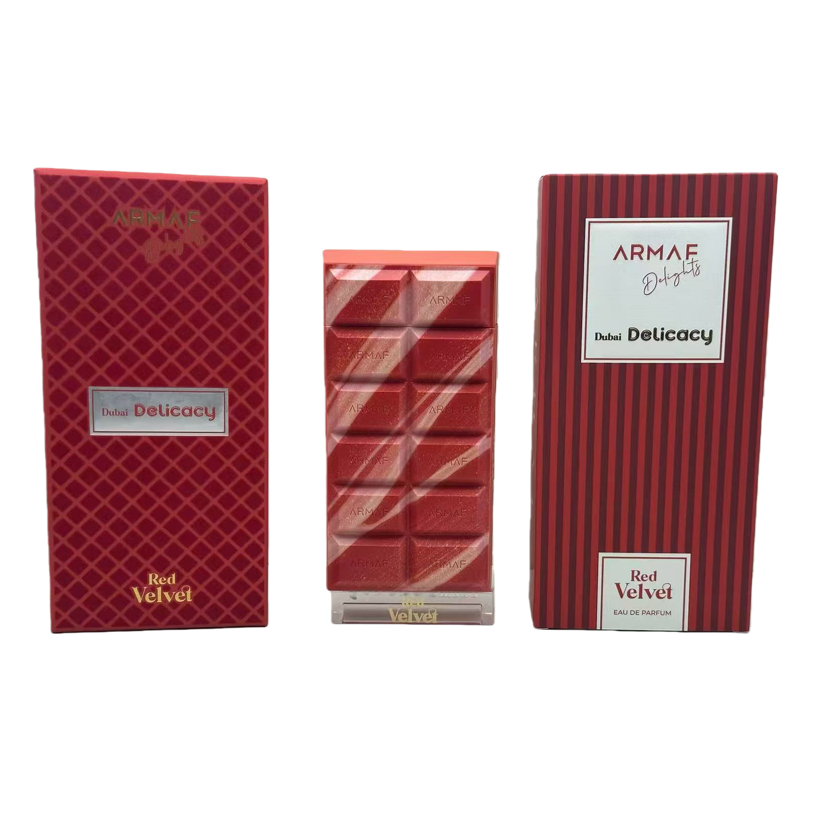 ARMAF Dubai Red Velvet Chocolate-shaped Women's Perfume 75ml Body Fragrance Spray Item Picture