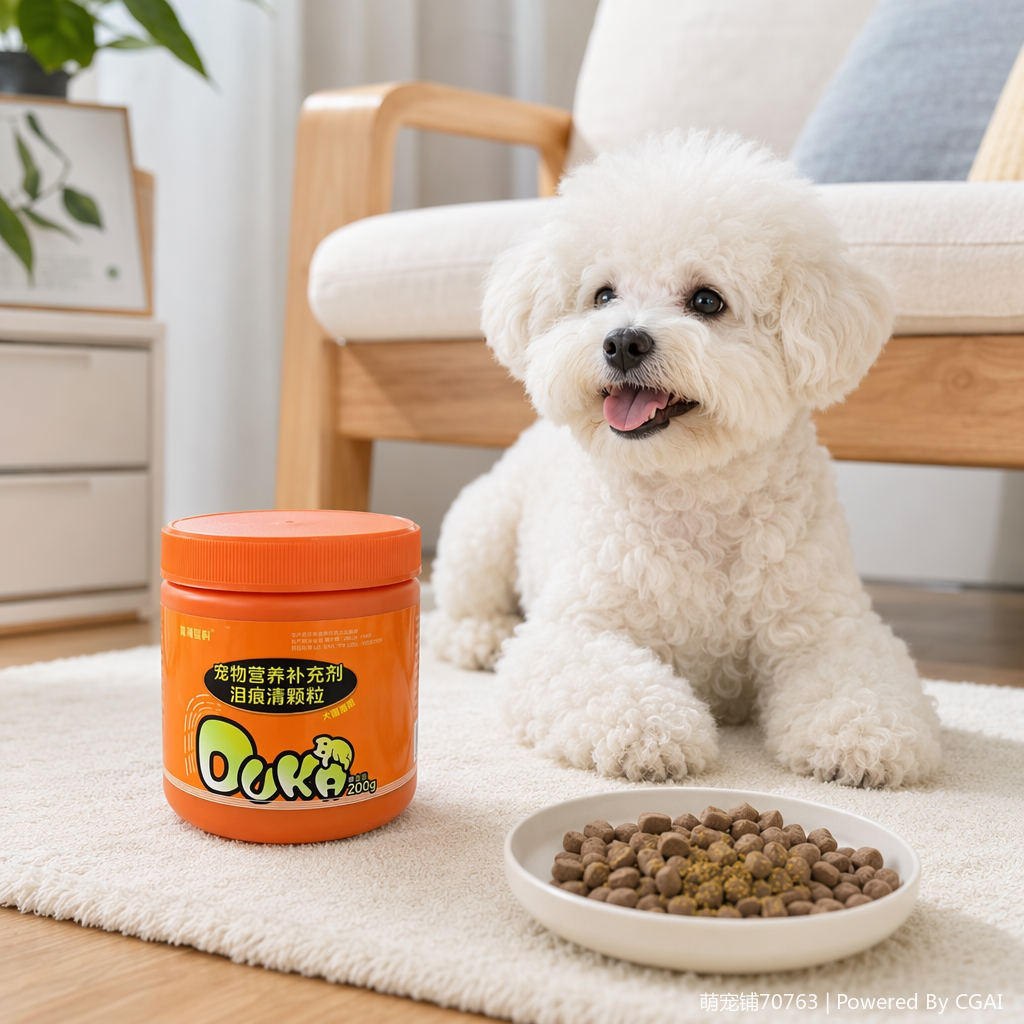 Soft granule dog and cat pet nutrition supplement health product factory chewable tablets Tear Stain Clear Granules details Picture