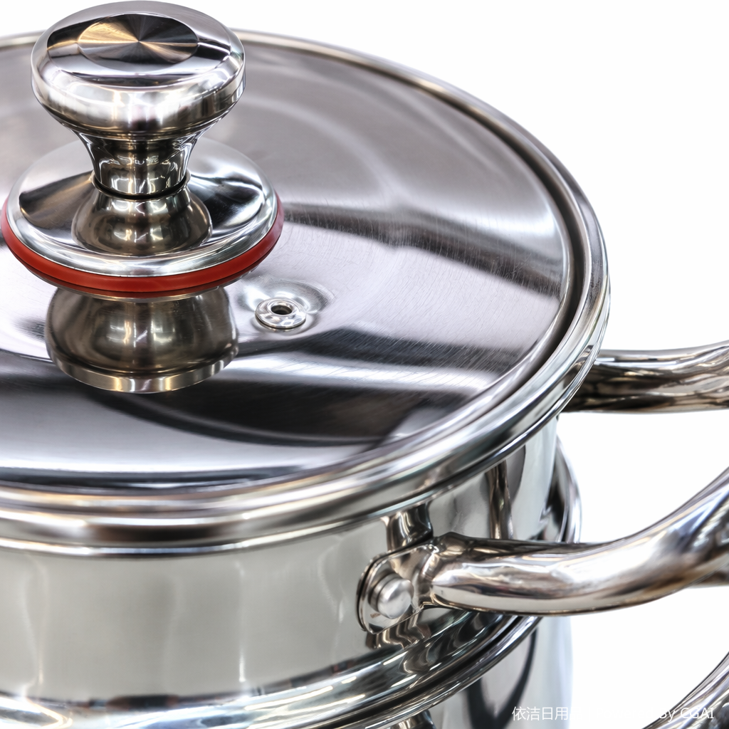 Blue Mercury stainless steel steamer, the choice of exquisite craftsmanship and quality! The visible pot lid, steam vent hole and thickened anti-heat handle make it suitable for various scenarios such as steaming seafood, pastries, making soup and vegetables, and it is easy to handle Application Scenario