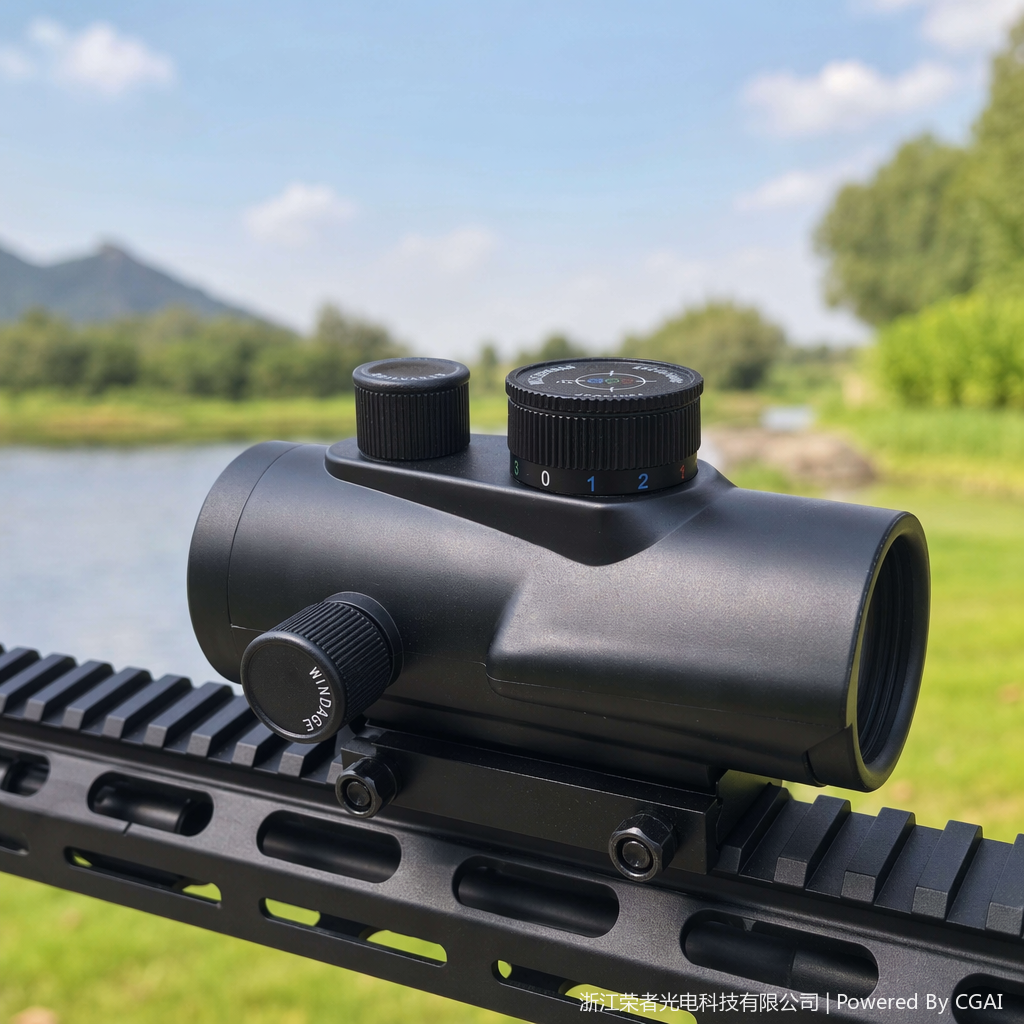 Free Tiger Black Red Dot Sight, waterproof and anti-fog, tactical rail, all-metal material, holographic Red dot outdoor shooting accessory 1X40 RDL171821600 details Picture