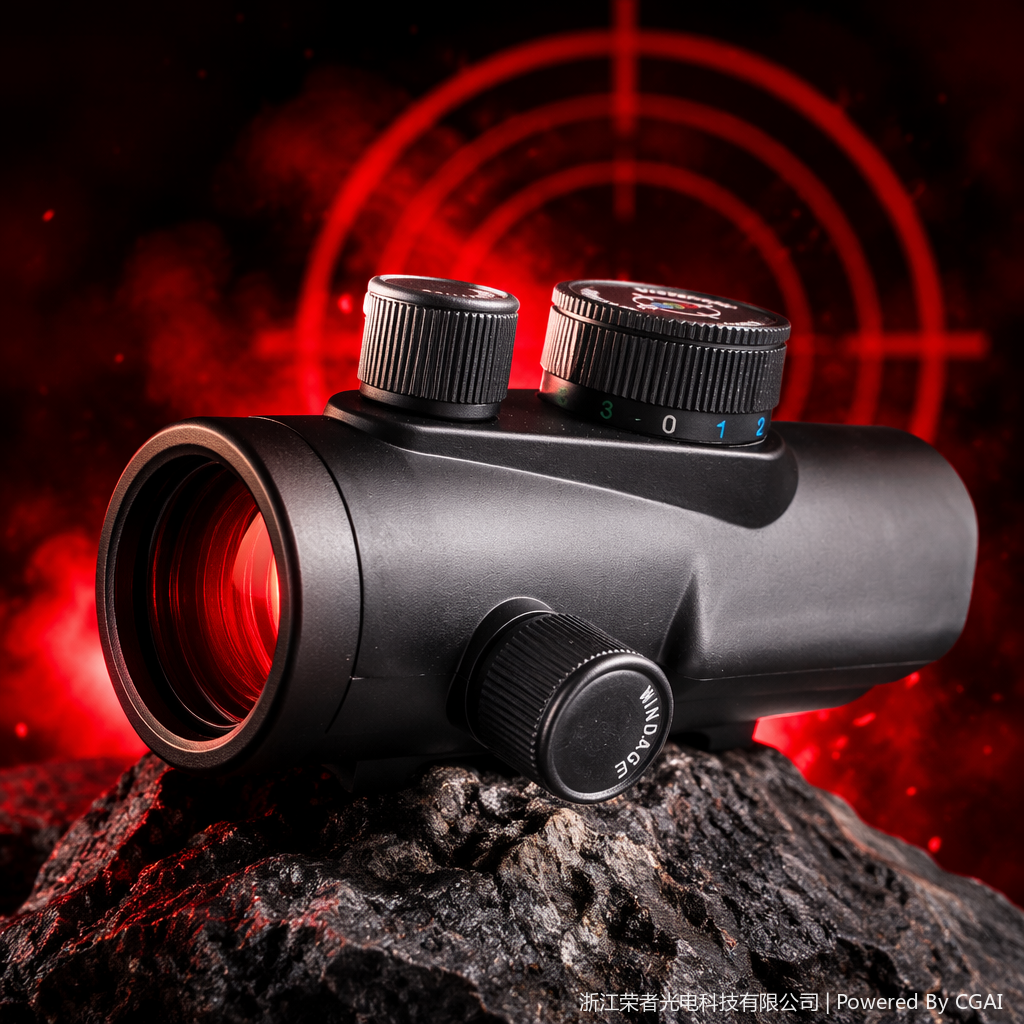 Free Tiger Black Red Dot Sight, waterproof and anti-fog, tactical rail, all-metal material, holographic Red dot outdoor shooting accessory 1X40 RDL171821600