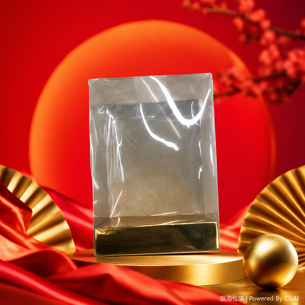 伴手礼礼盒/礼盒/礼品盒透明/纸制礼盒/香水细节图