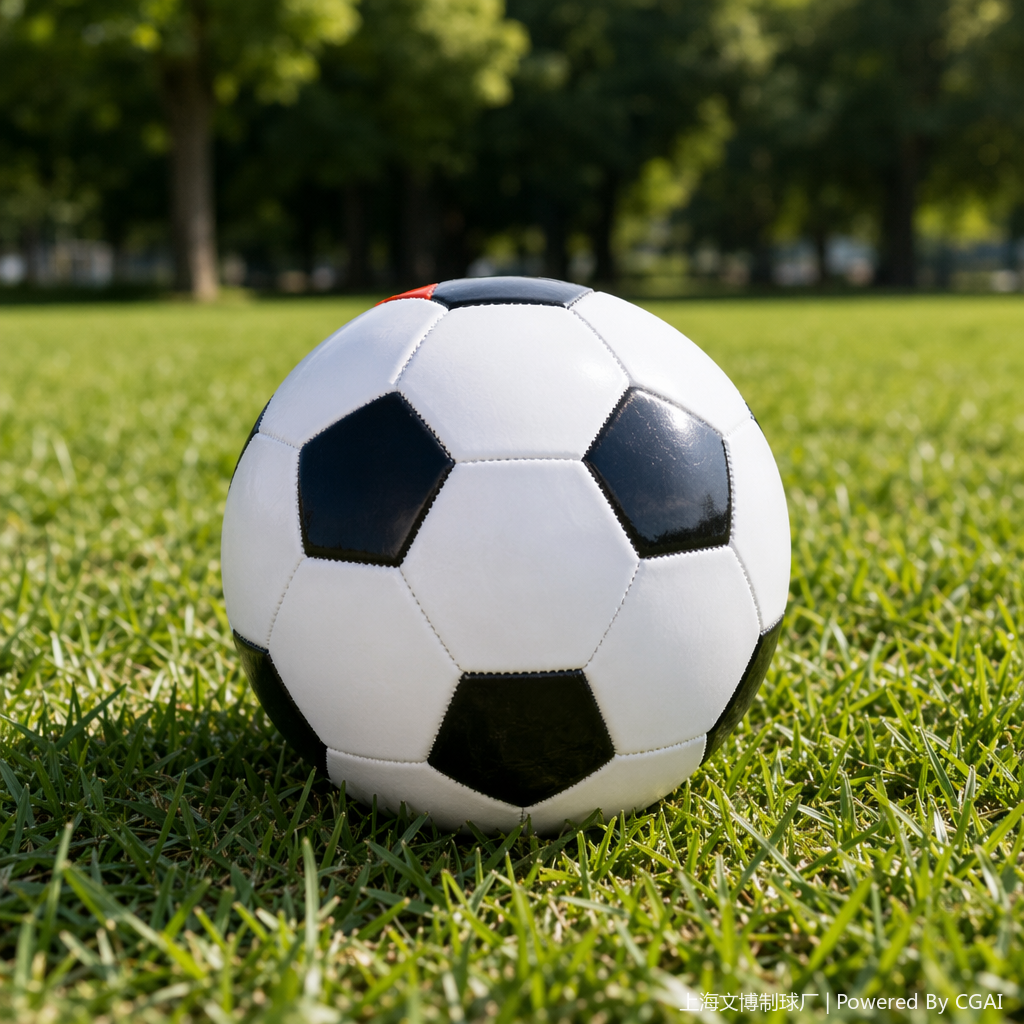 A professional training and competition leather wear-resistant inflatable football for football details Picture