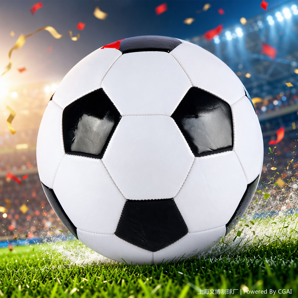 A professional training and competition leather wear-resistant inflatable football for football Specification image