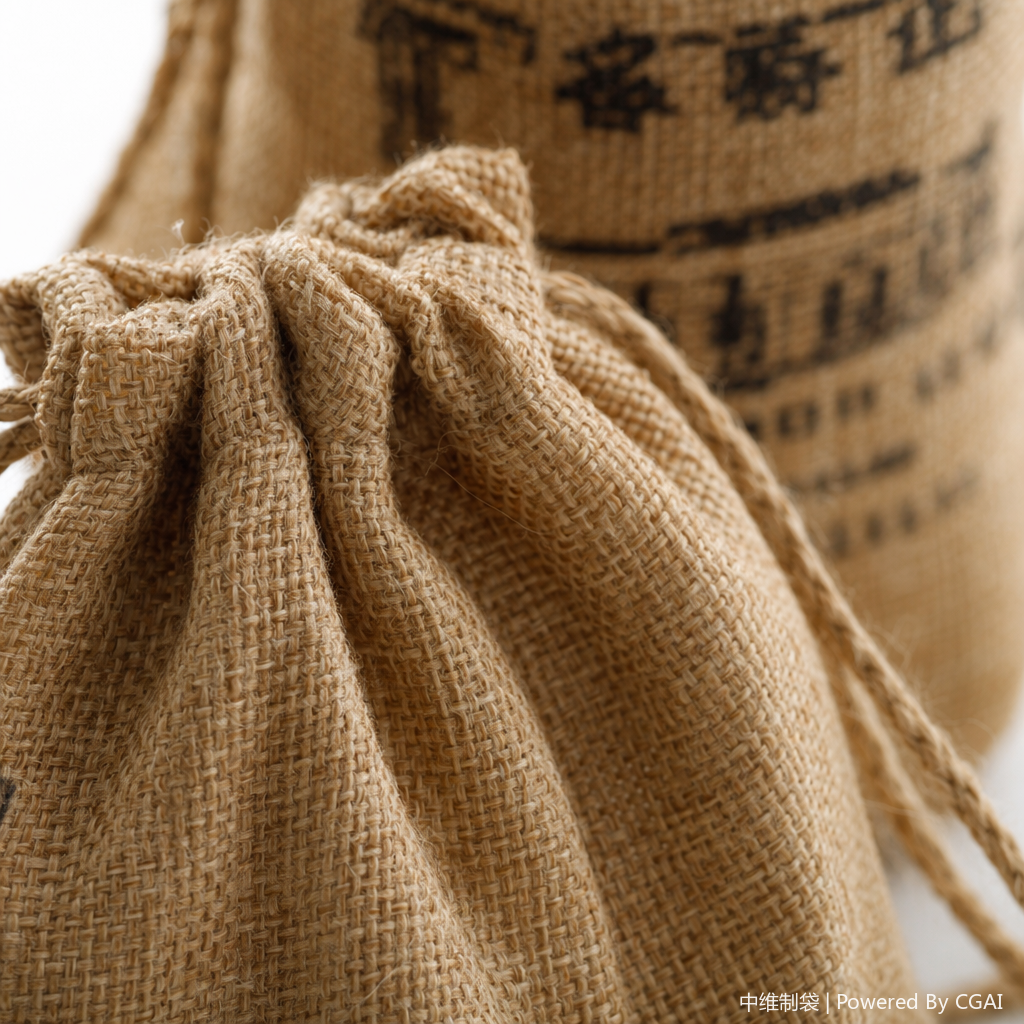 Linen bags + flood control linen bags, tote bags, drawstring bags, cotton and linen confidential shipping packaging bags Application Scenario