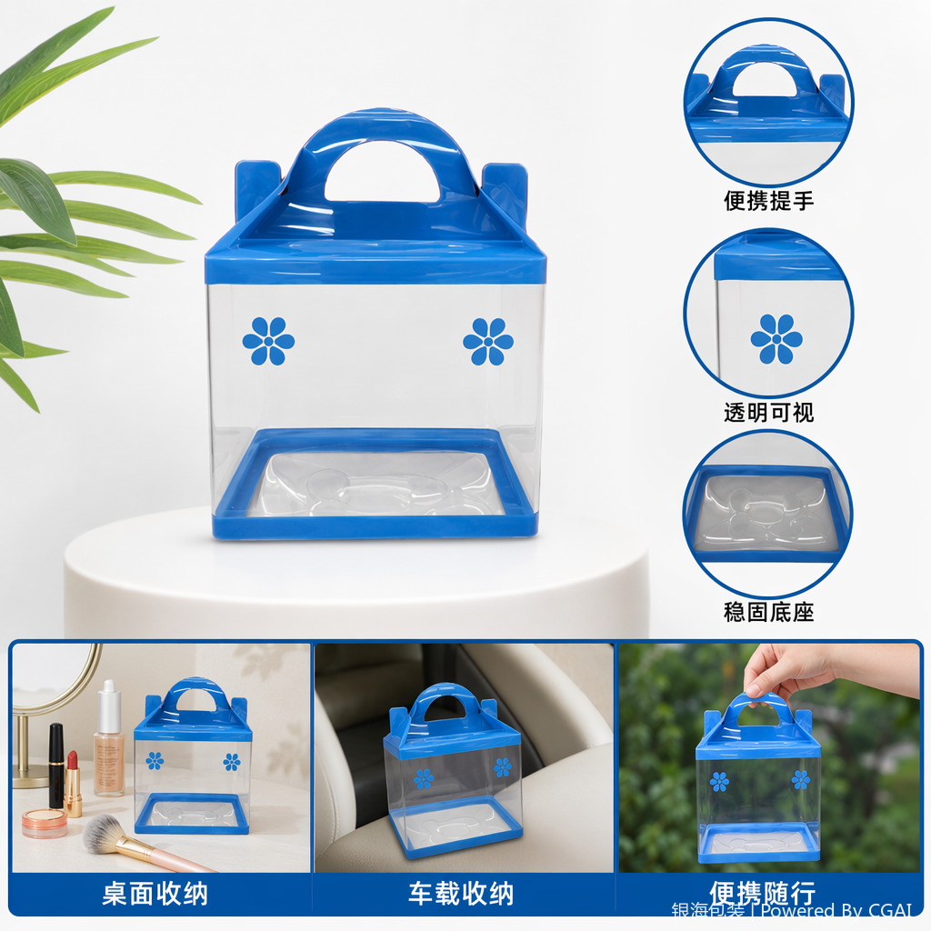 香水专用纸制透明礼盒 伴手礼礼品盒装精致送礼