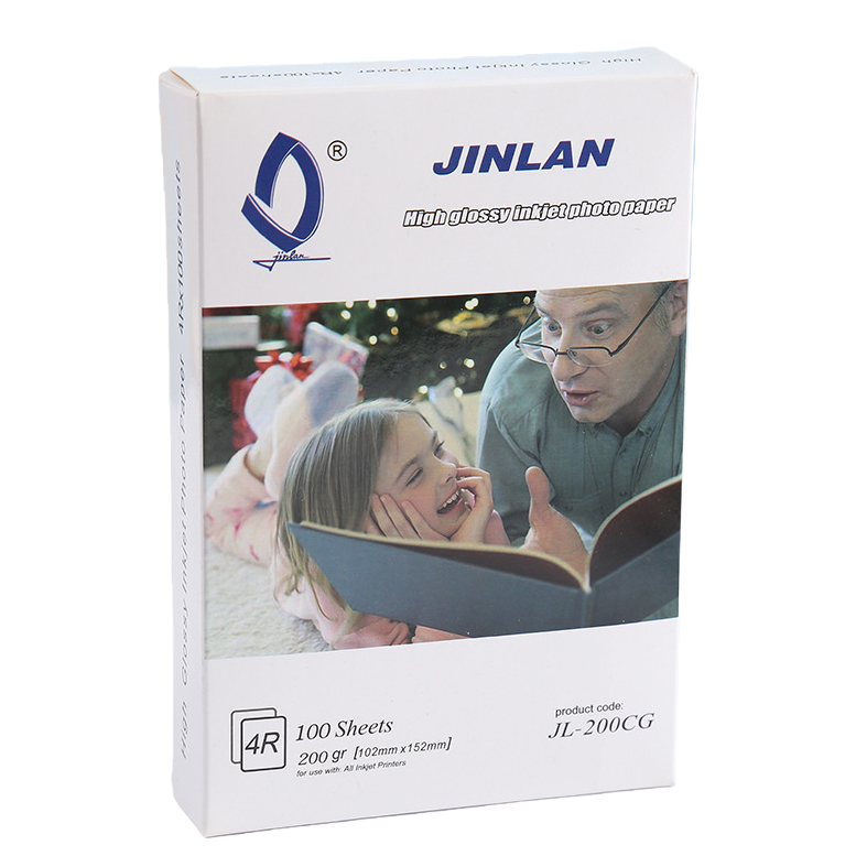 JINLAN Jinlan High-gloss Photo Paper Box Factory Wholesale 200g photo paper printing box 4R photo paper 2 Item Picture