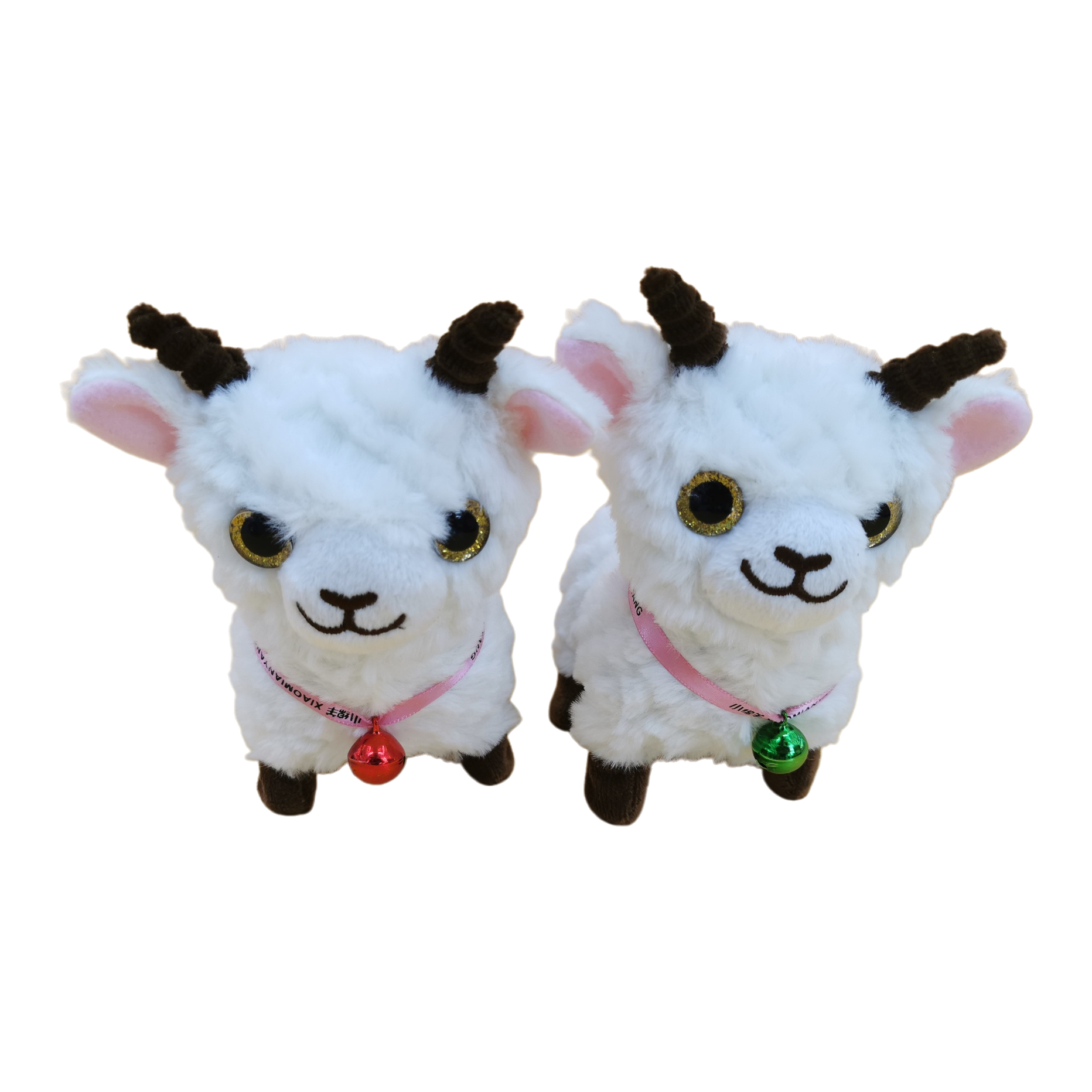 White plush goat doll, plush figurine, Qixi Festival gift, plush toy Item Picture