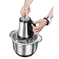 مشغلات اللحم الفضية وغيرها من الأدوات الكهربائية المتعددة الأغراض المنزلية Item Picture