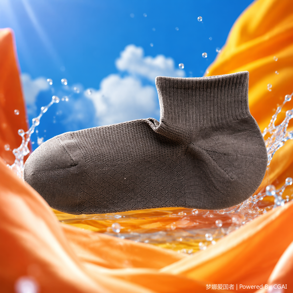 Invisible boat socks, grey short socks, men's and children's spring and summer cartoon disposable versatile socks Specification image