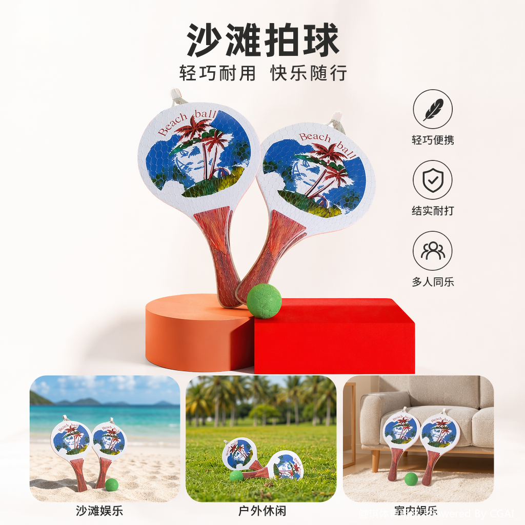 乒乓球拍 专业训练用 附赠乒乓球饰品