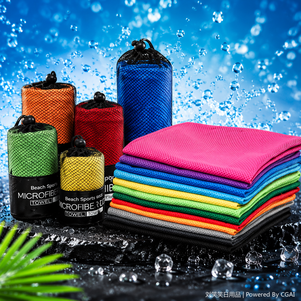 Colorful quick-drying beach bath towel, special bath towel for Hajj attire, large-sized water-absorbing and quick-drying Specification image