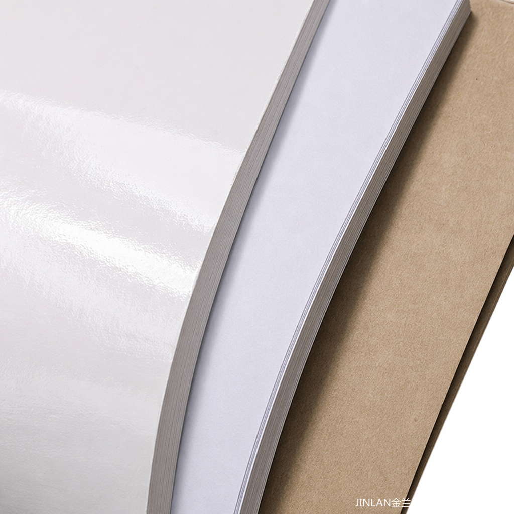 Jinlan A4 self-adhesive printing paper custom Blank Label paper Back adhesive inkjet printing paper wholesale Kraft paper surface 1 Application Scenario