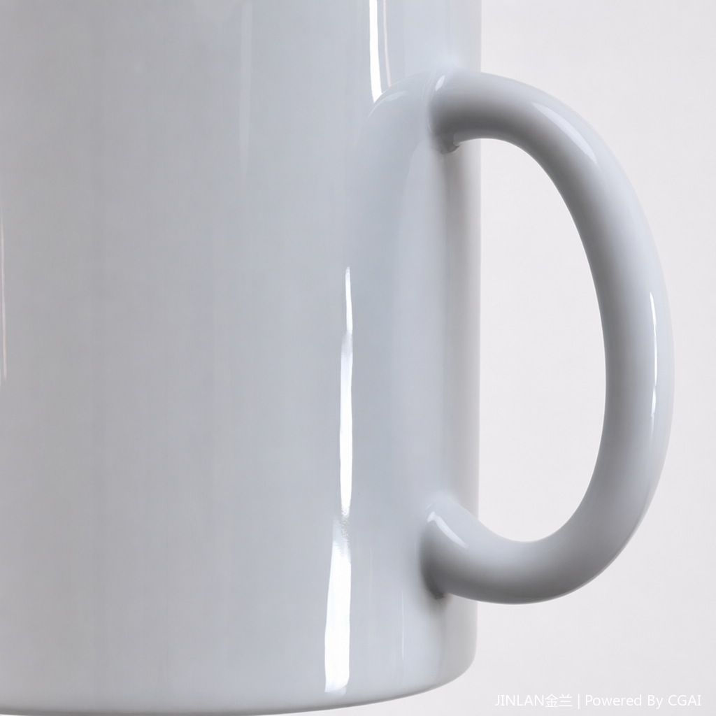 White ceramic mug, heat transfer ceramic cup, 350ml Application Scenario