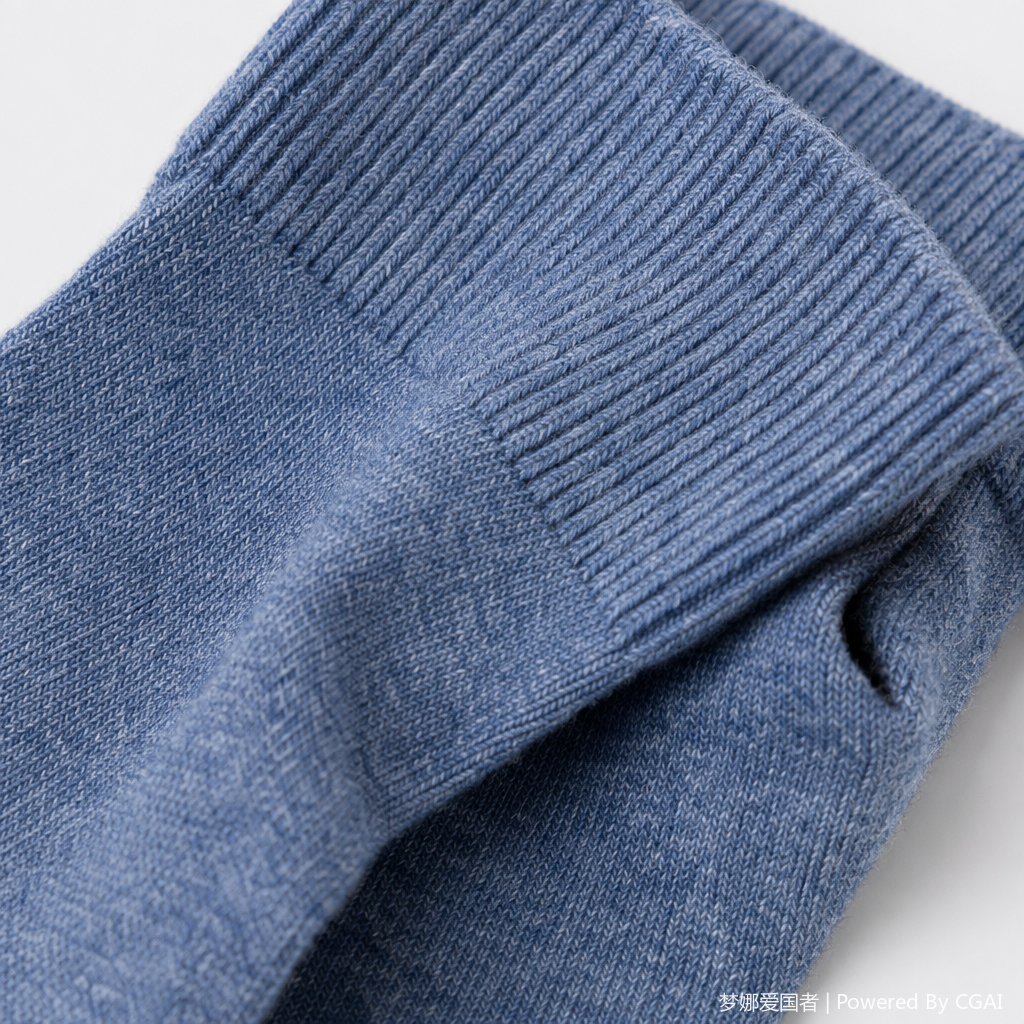 Denim blue sporty casual cotton socks for men and women, long trendy socks, disposable men's socks Application Scenario