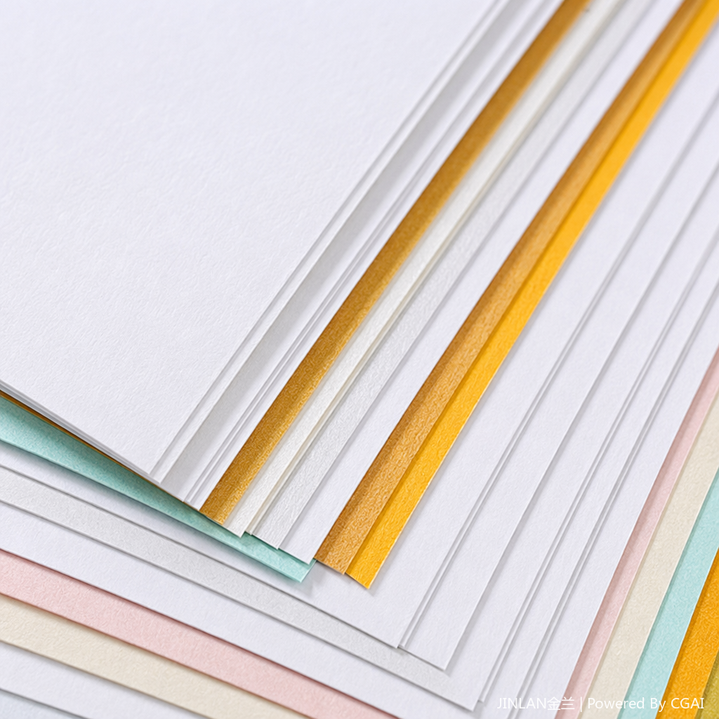 JINLAN Jinlan Pearlescent business Card Paper A4 Pearlescent Photo box Factory Wholesale Printing Paper Promotional Paper 1 Application Scenario