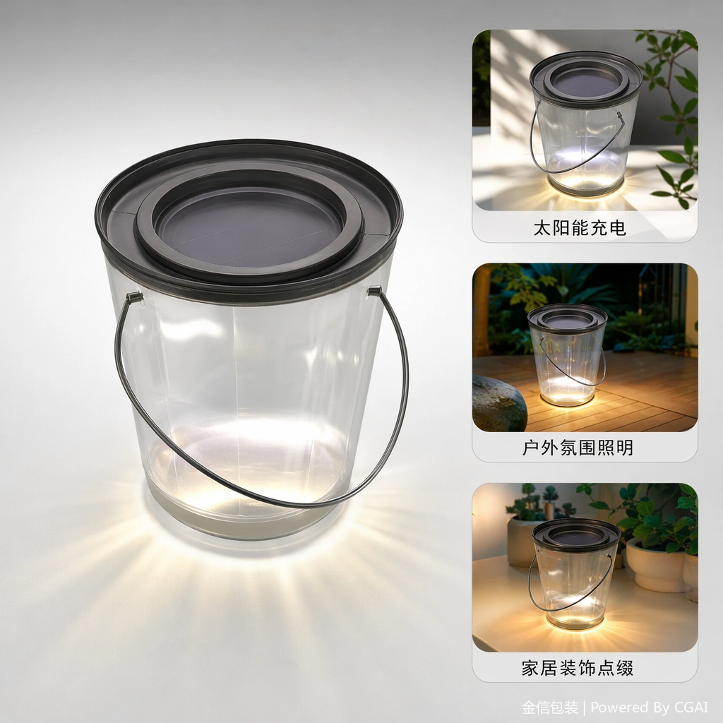 Paper gift box with hand-held takeout bag for festival gift packaging, specially designed for running lights