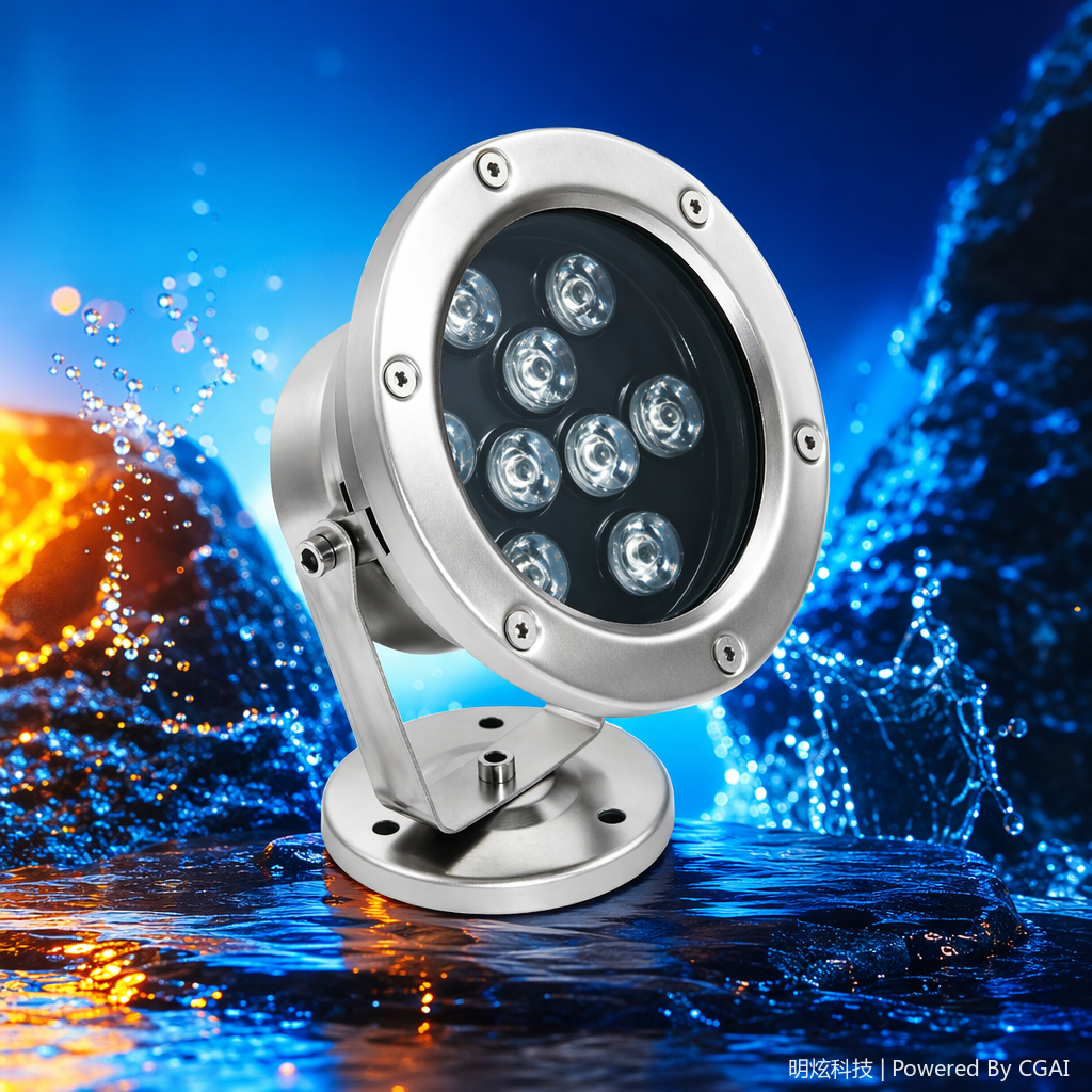 مصابيح الفلورية الفضية المضادة للماء تعمل بالطاقة الشمسية Specification image