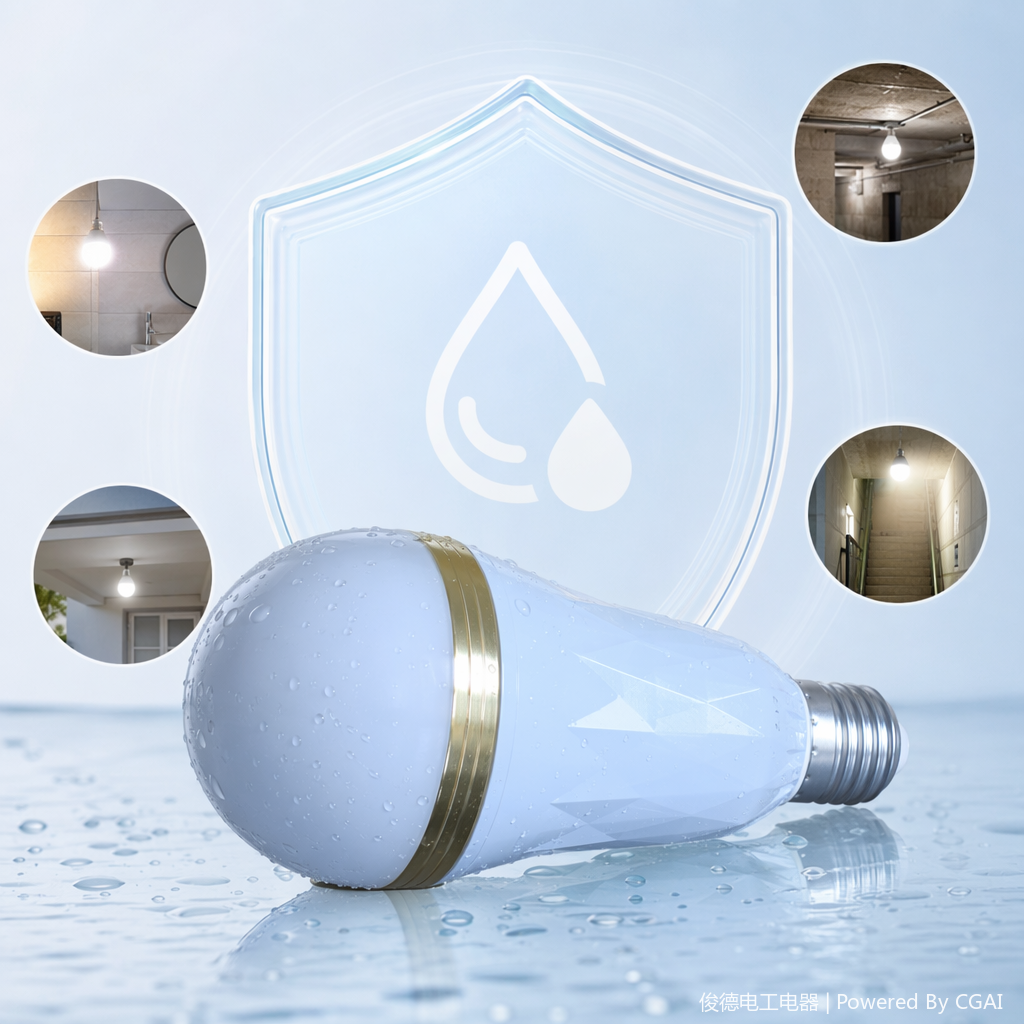 General lighting: Incandescent lamp, white bulb, tungsten filament, warm light, home, bedroom, living room