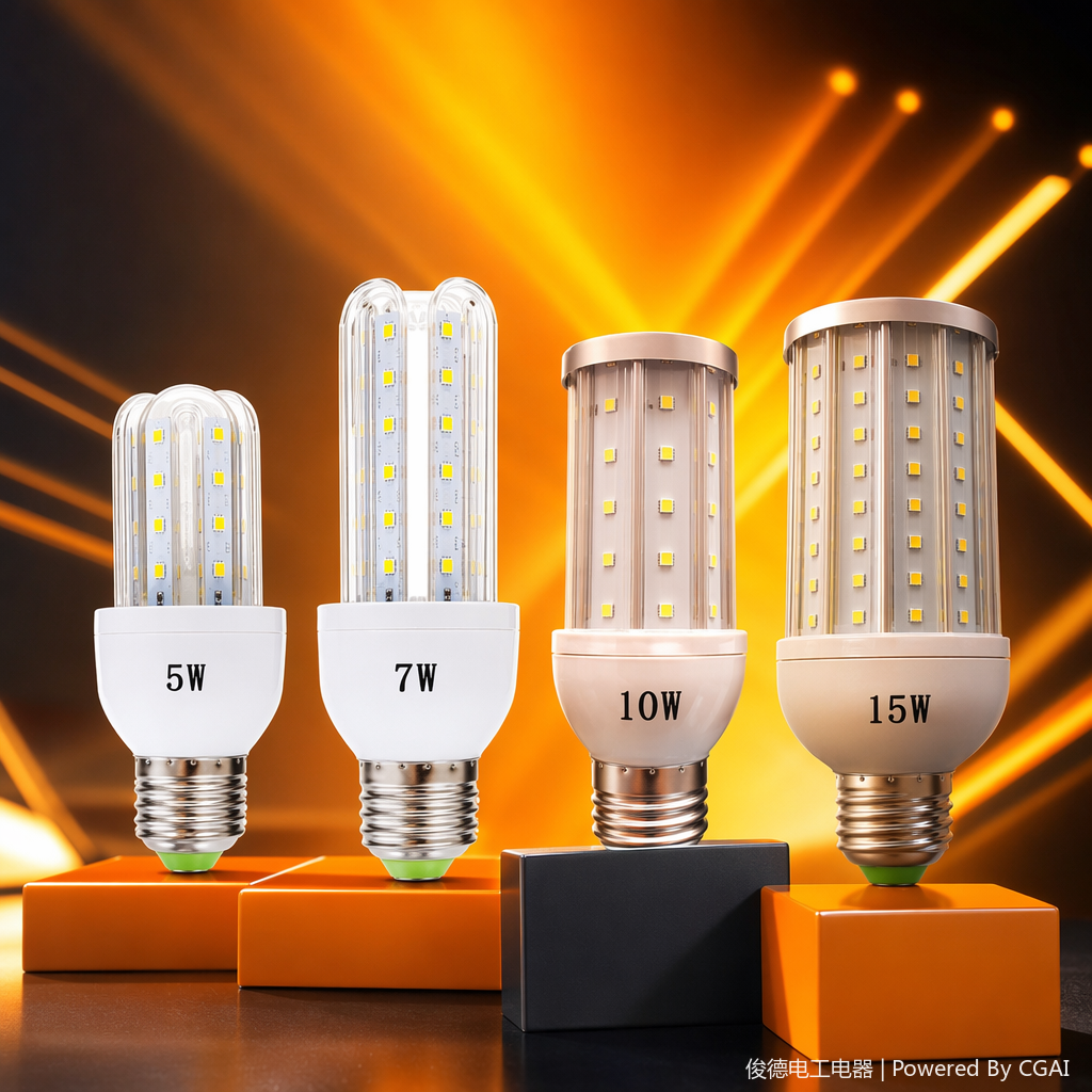 The G9LED corn lamp is available in multiple models, including 5V, 7V, 10V, 15V, 32V, 64V, and 96V Specification image