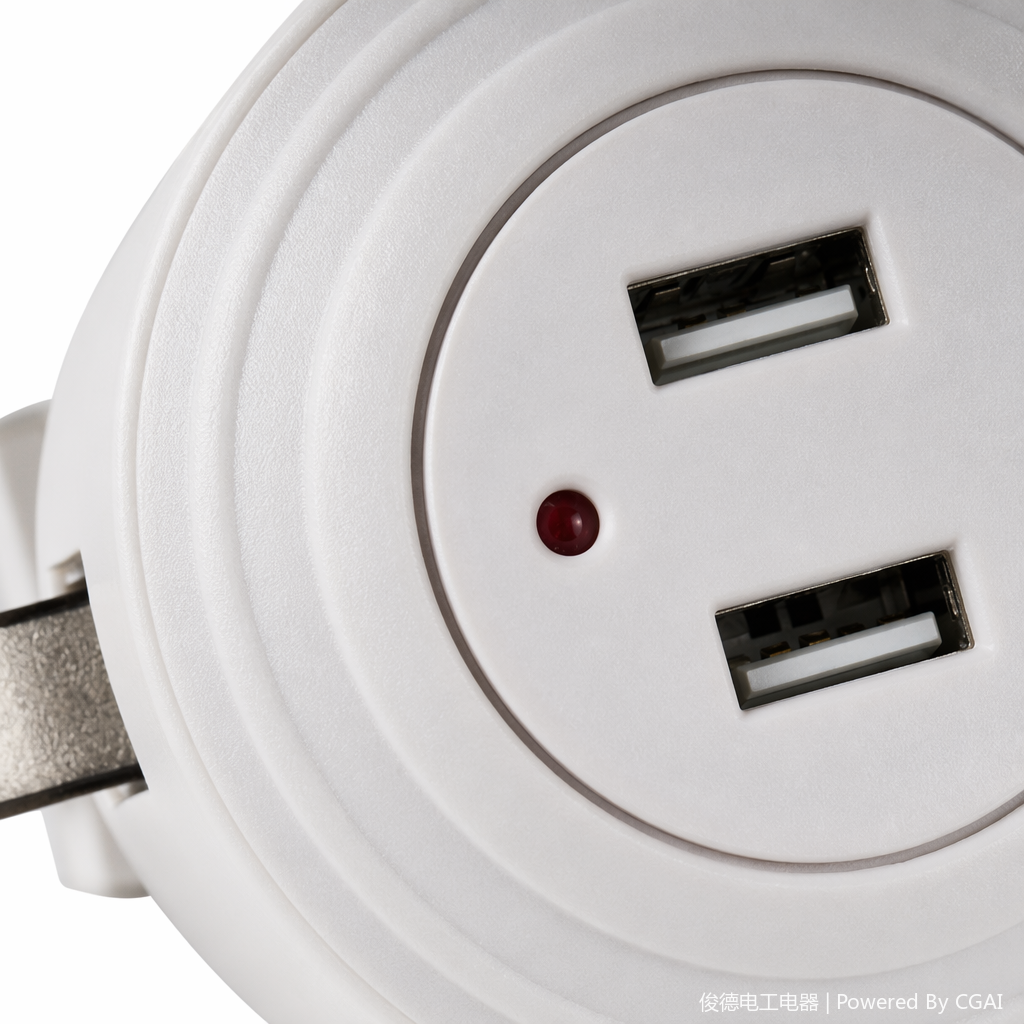 Ldnio white round digital USB charger plug Application Scenario