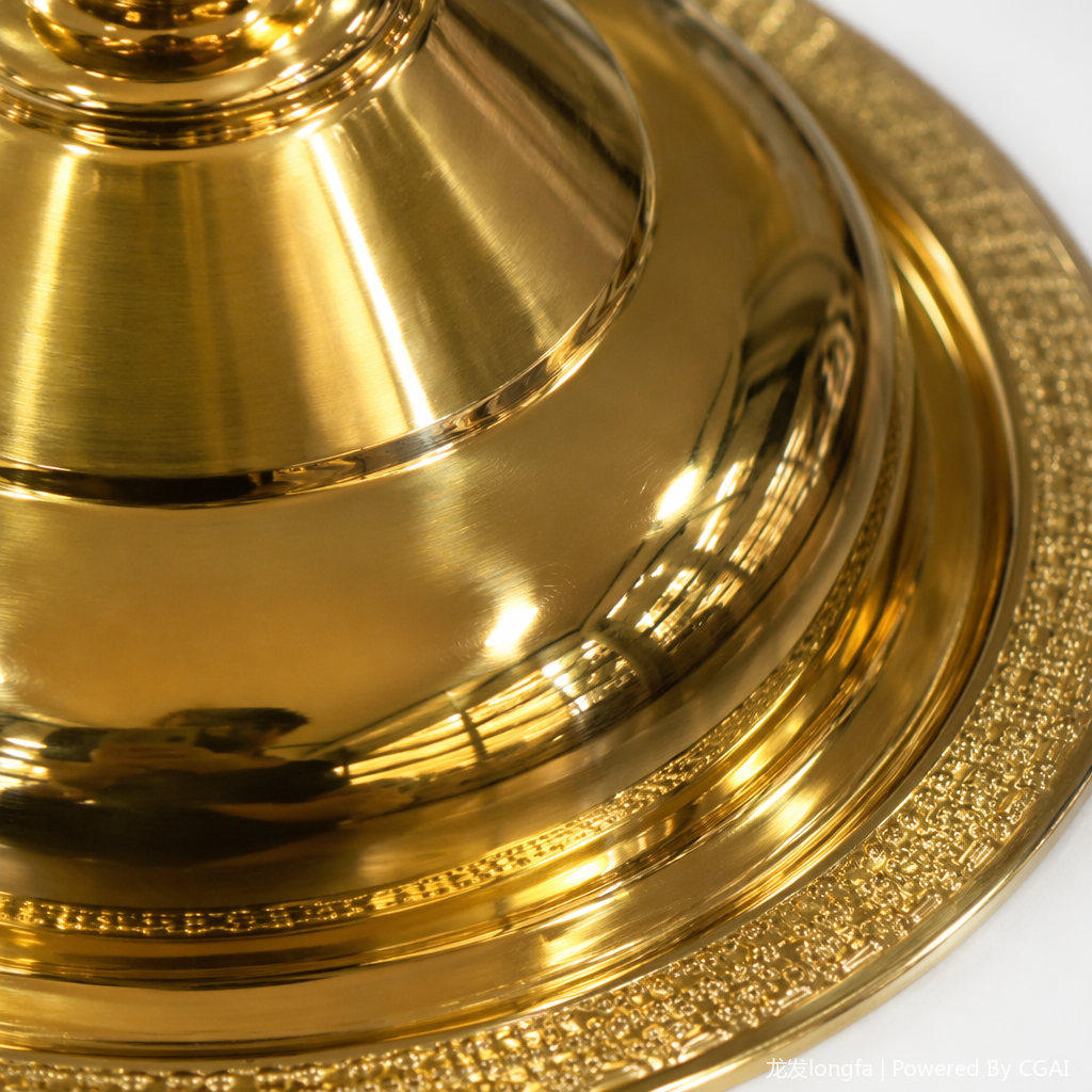 Stainless steel gold simple pot, 36CM Application Scenario