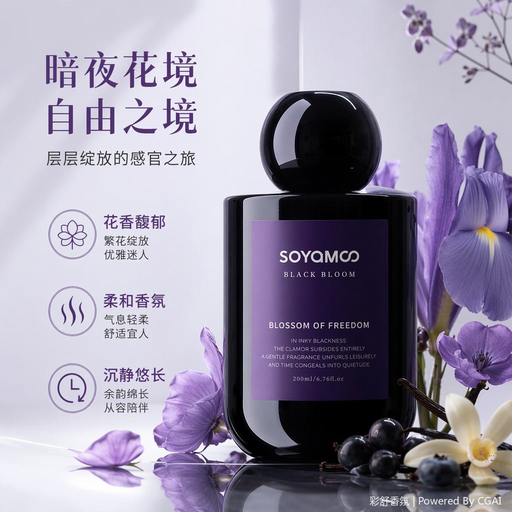 The home fragrance, Alfalfa, has a long-lasting and refreshing aroma