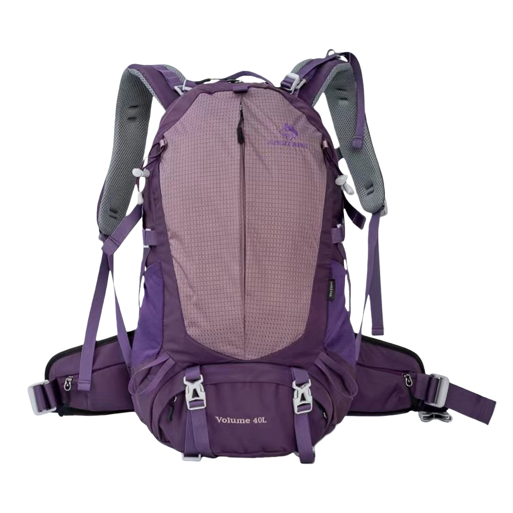 Outdoor mountaineering and hiking backpack, professional cycling bag, large capacity, light 40L outdoor mountaineering bag, large capacity hiking travel backpack, men's and women's professional camping backpack, volume design Item Picture