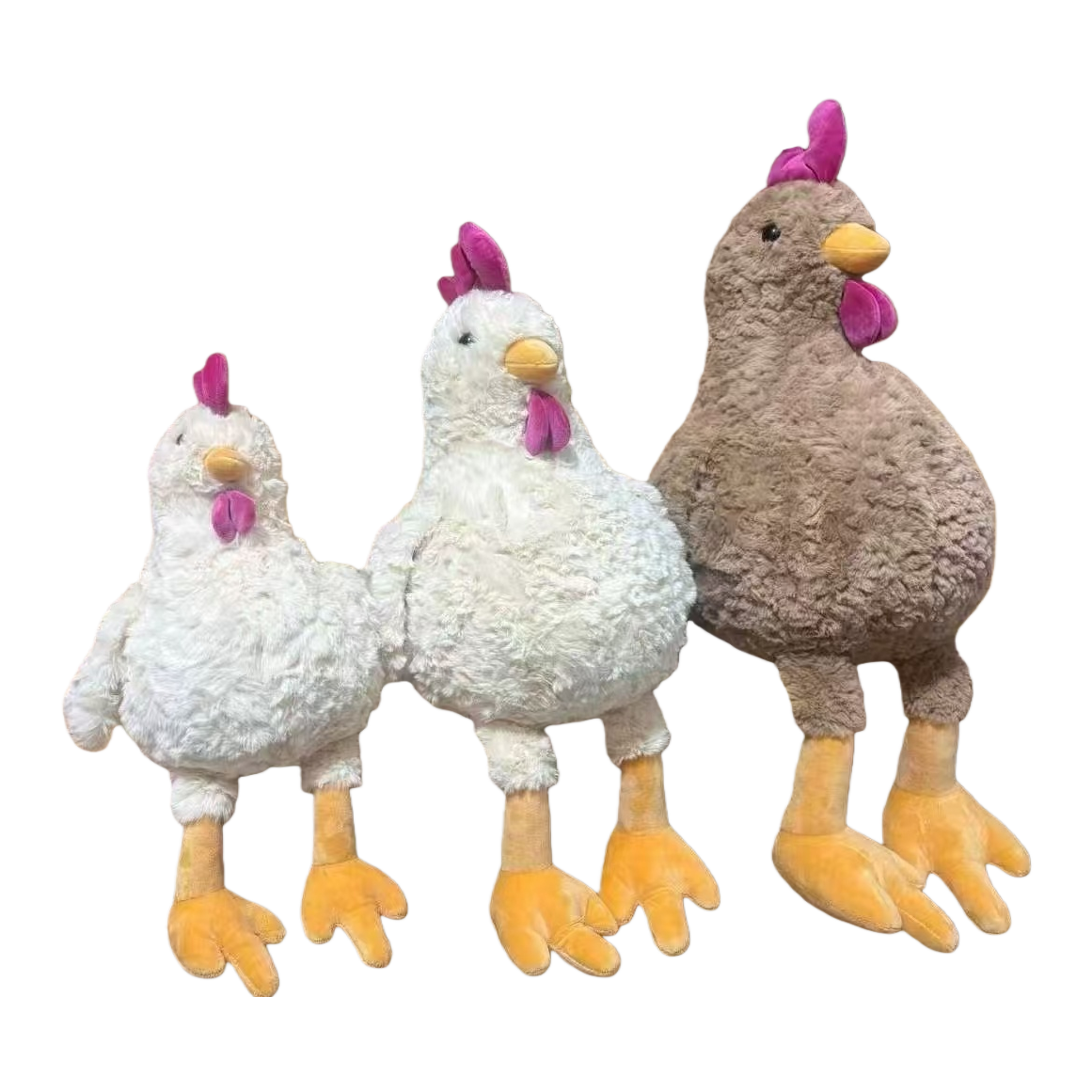 وفي عيد الفصح، يمكن اختيار ثلاثة أحجام من الدمى الدمية الثلاث الدمى المفروشة Item Picture