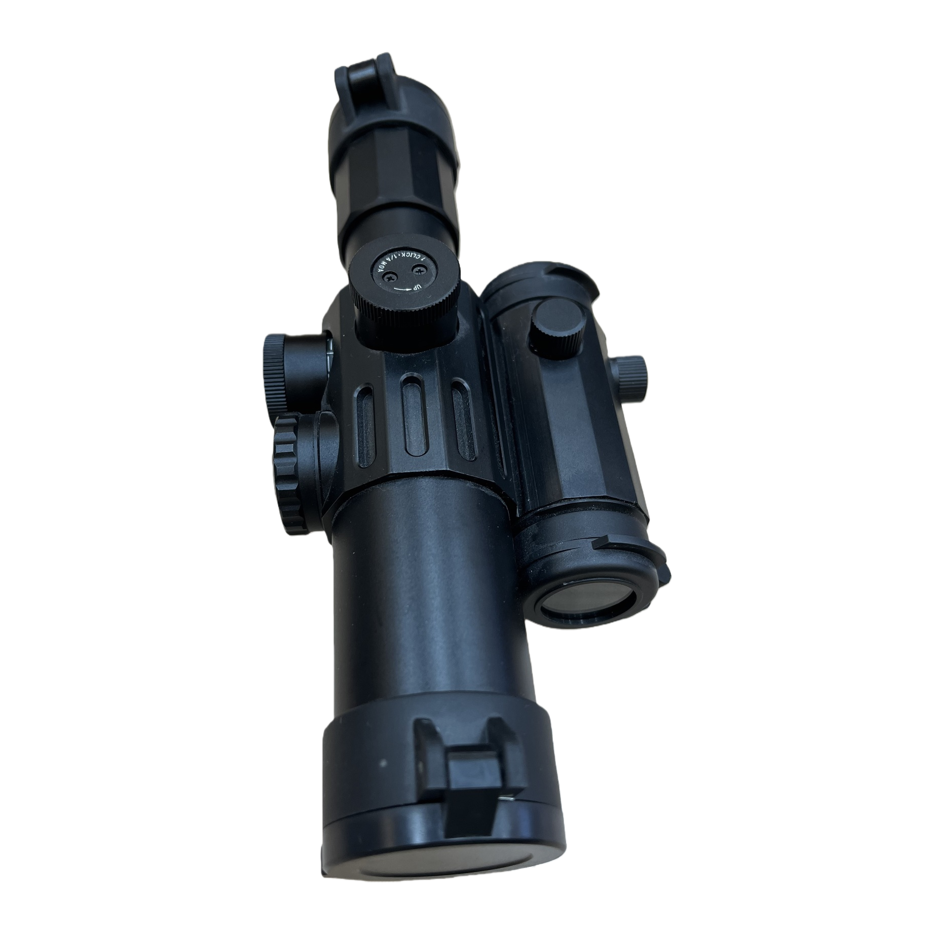 Free Tiger Black Red Dot Sight, waterproof and anti-fog, tactical rail, all-metal material, holographic Red dot outdoor shooting accessory 8155 Item Picture