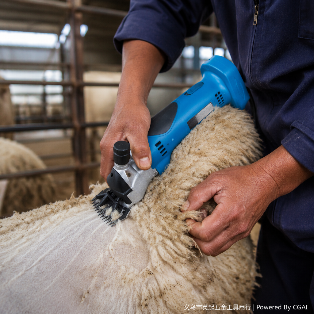 ANDELI wireless lithium battery wool clipper, rechargeable electric wool shears, high-power sheep farm shearing tools 162514232 details Picture