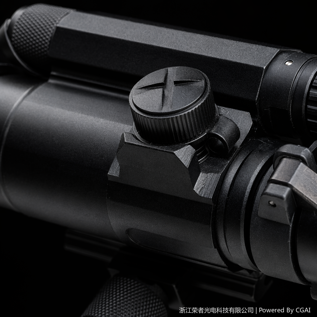 Black tactical scope and other package accessories Application Scenario