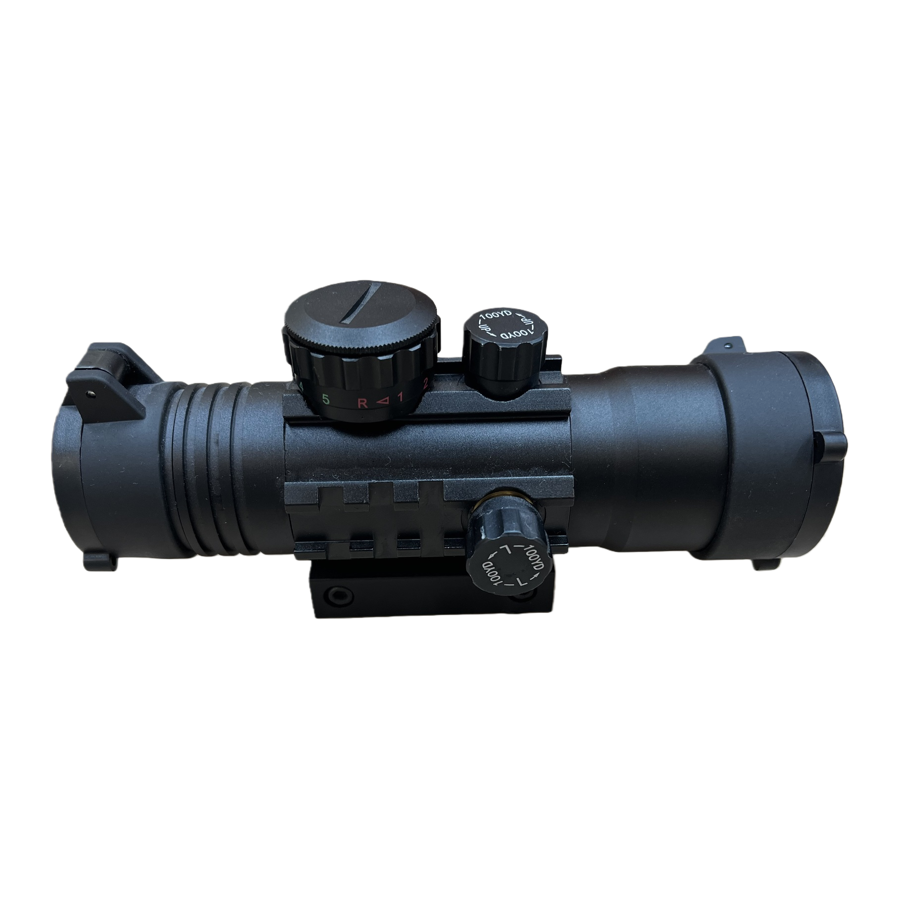Free Tiger Black Red Dot Sight, waterproof and anti-fog, tactical rail, all-metal material, holographic Red dot outdoor shooting accessory 8369-B Item Picture