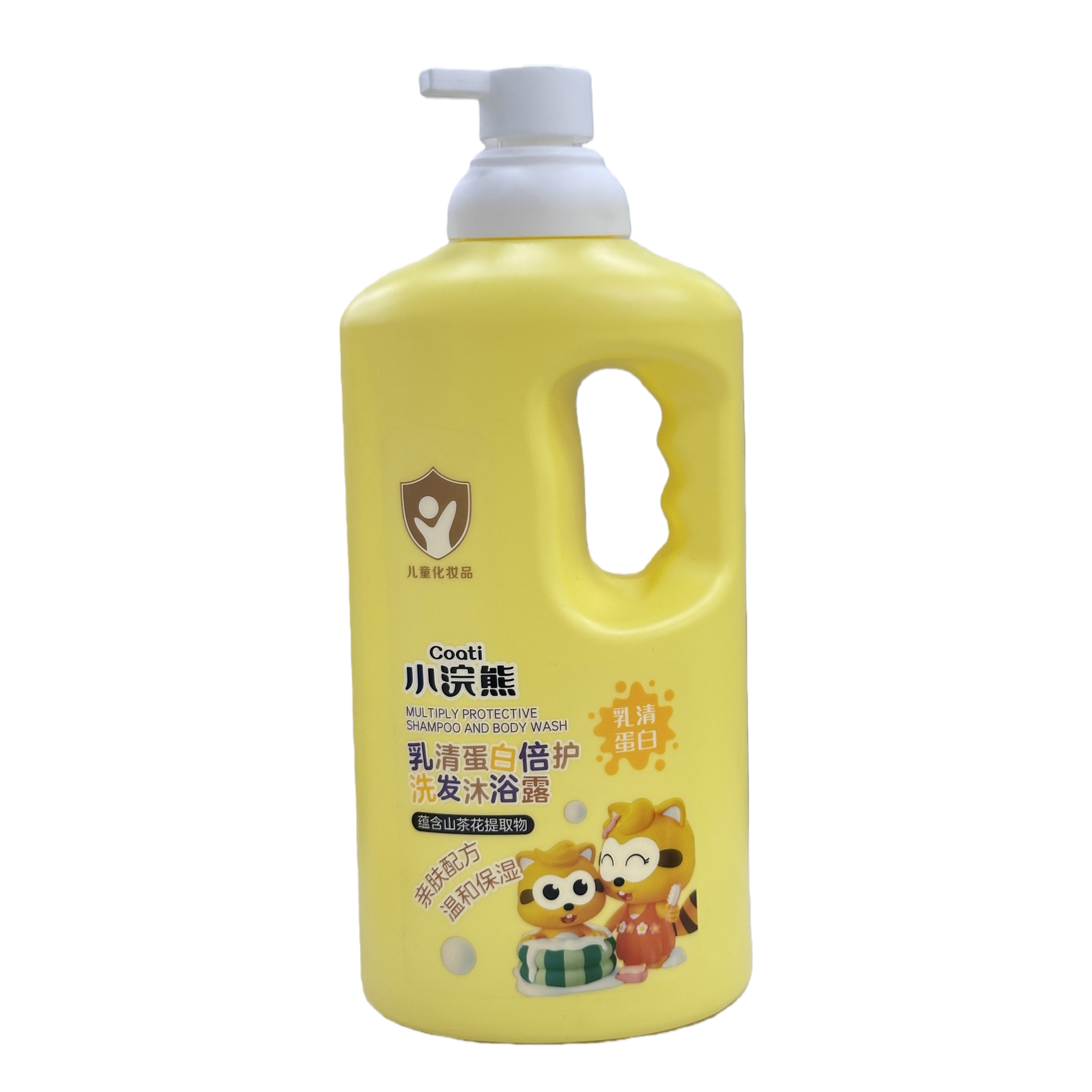 Xiaohuan Bear Infant Whey Protein Double Care Shampoo and Body Wash Item Picture