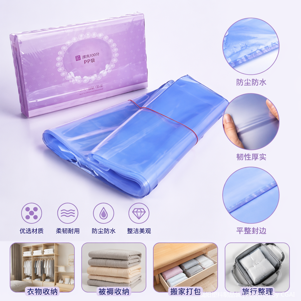 Electrostatic film, shrink film, POF thermoplastic film, PVC gold onion film, rock sugar effect