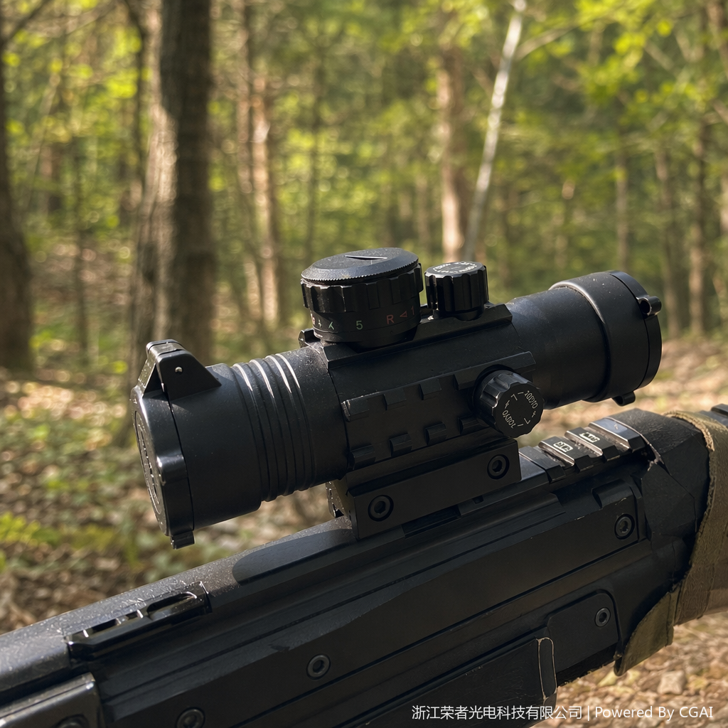 Free Tiger Black Red Dot Sight, waterproof and anti-fog, tactical rail, all-metal material, holographic Red dot outdoor shooting accessory 8369-B details Picture