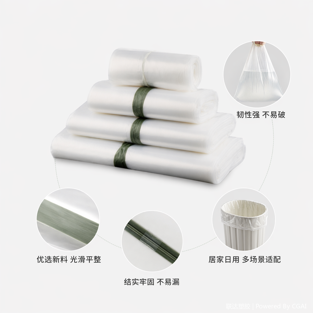 Other plastic film bags, food-grade sealed preservation bags, roll self-sealing bags, household kitchen storage bags