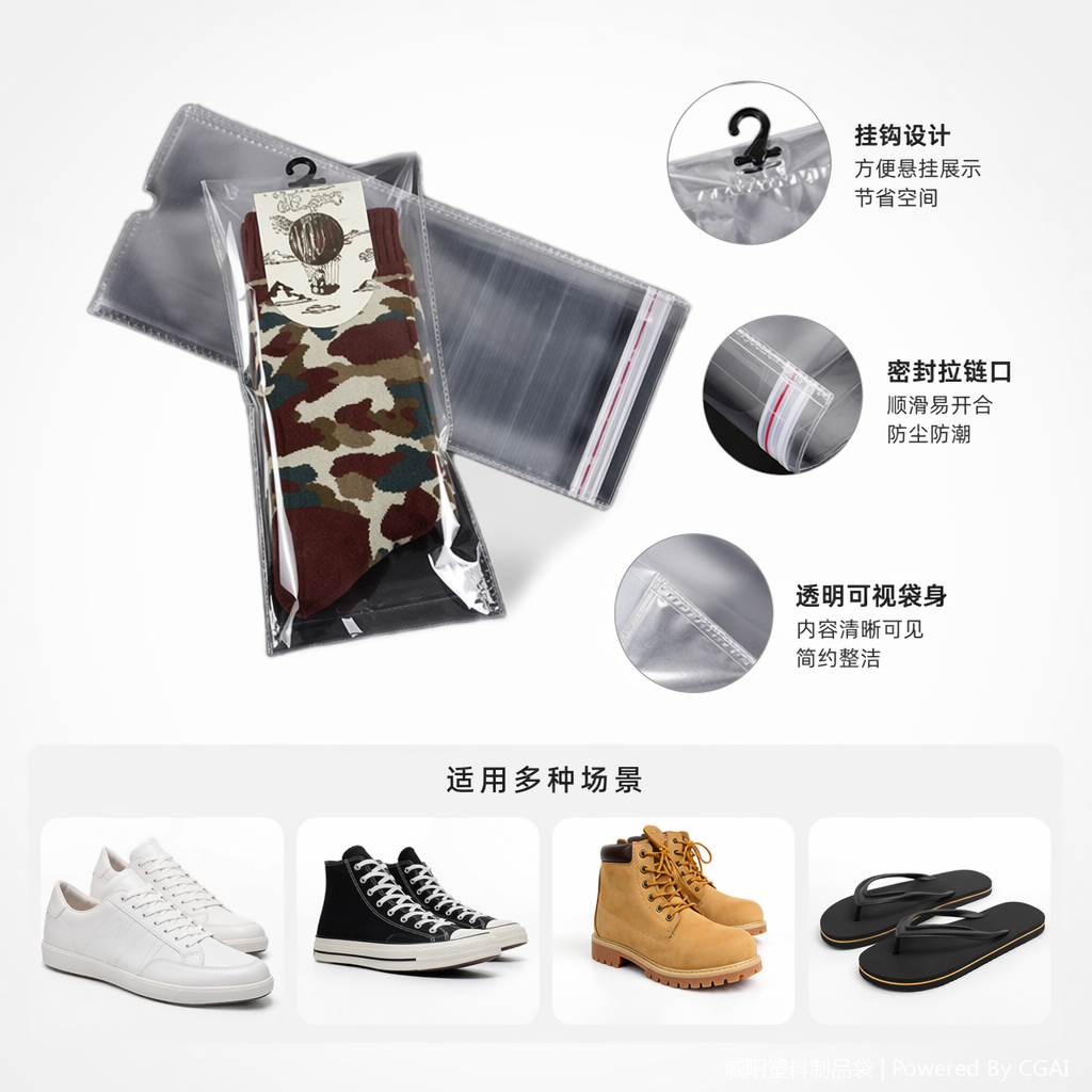 Other universal transparent PE material rolls for plastic films have selectable widths and customizable thicknesses