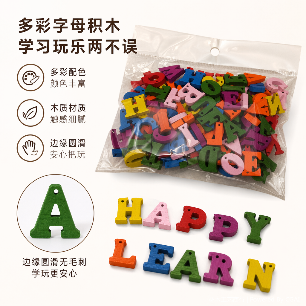 乐高彩色字母积木益智玩具套装积木类乐高积木