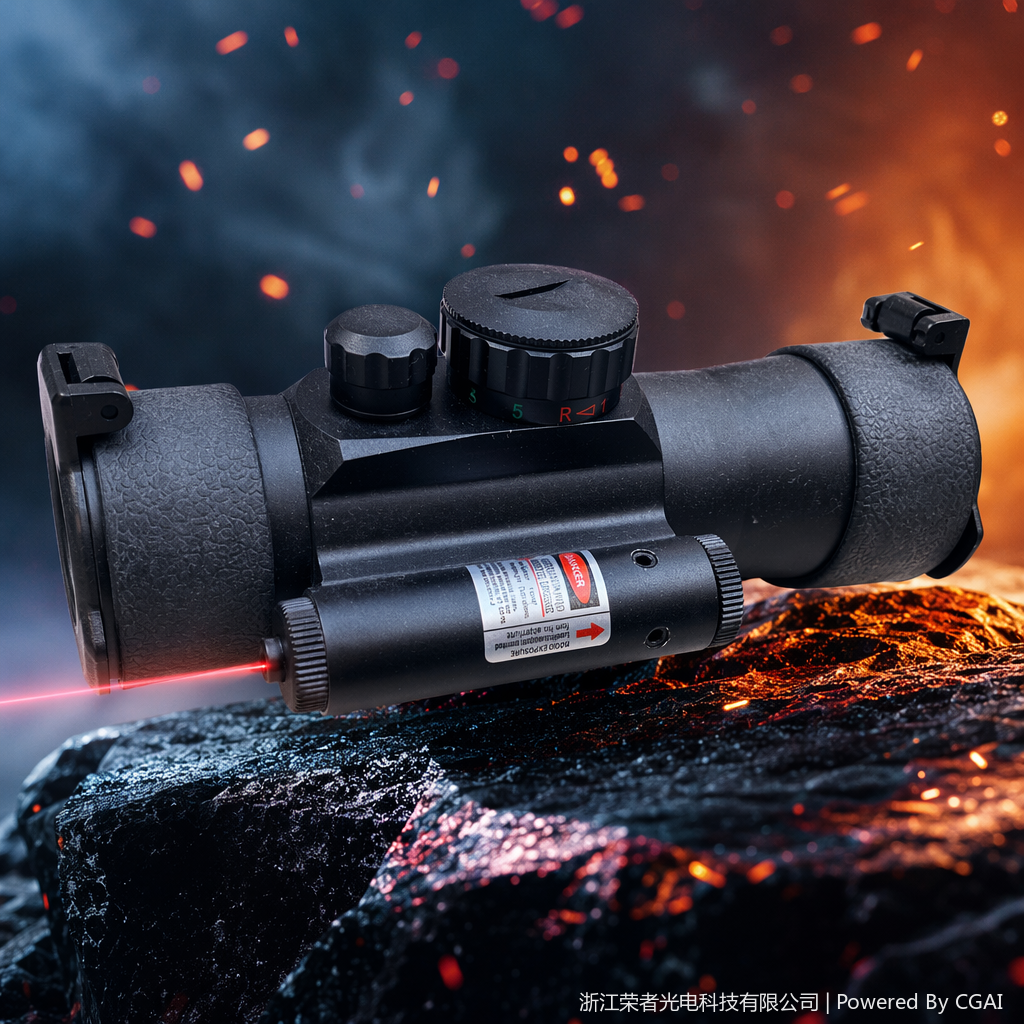 Free Tiger Black Red Dot Sight, waterproof and anti-fog, compatible tactical rail, all-metal material, holographic Red dot outdoor shooting accessory 5330 Specification image