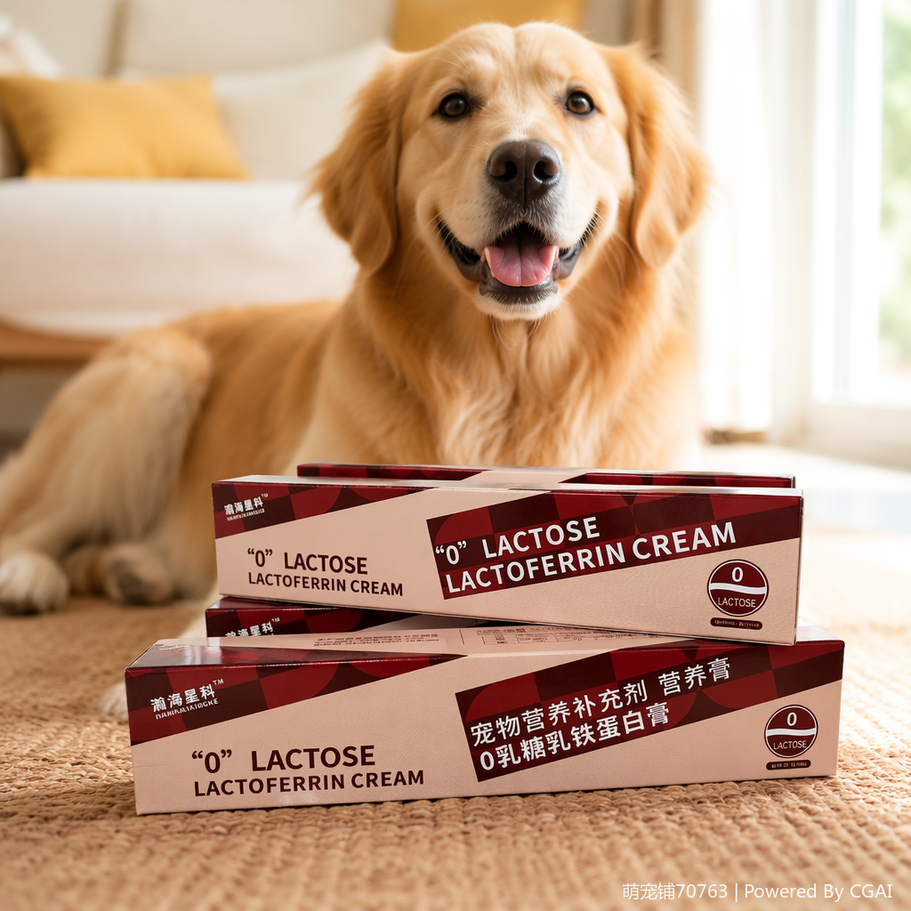 Pet lactoferrin nutritional paste, nutritional supplement, pet cat and dog immune enhancement nutritional paste details Picture