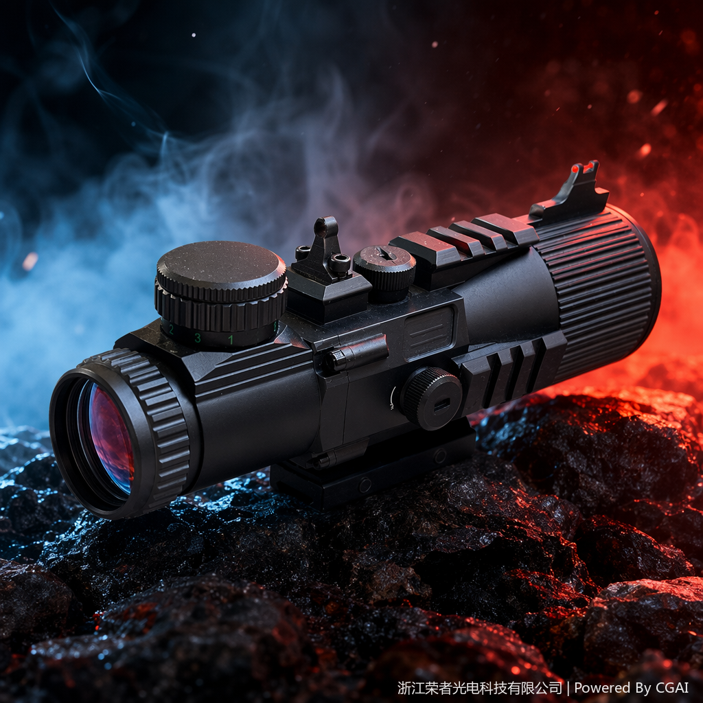 Free Tiger Black Red Dot Sight, waterproof and anti-fog, compatible tactical rail, all-metal material, holographic Red dot outdoor shooting accessory 8562091704935 Specification image