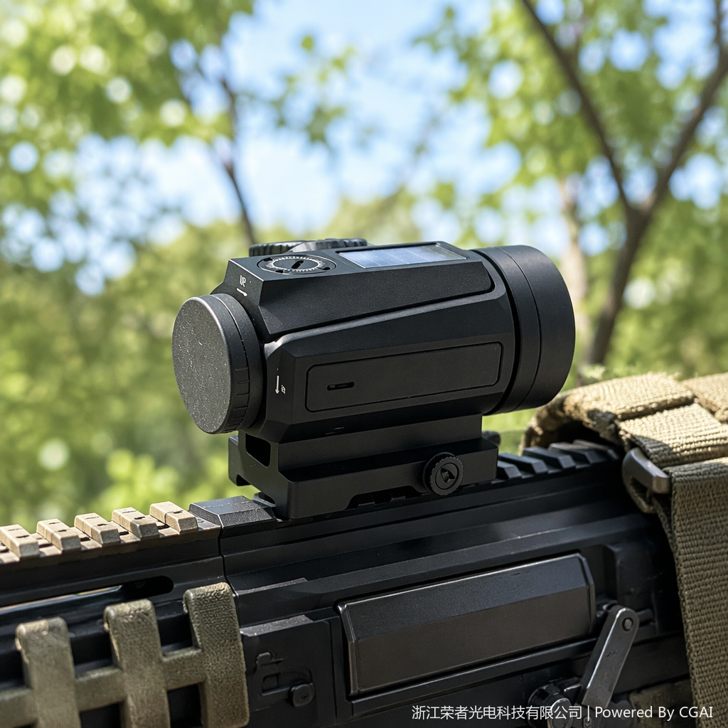 Free Tiger Black Red Dot Sight, waterproof and anti-fog, compatible tactical rail, all-metal material, holographic Red dot outdoor shooting accessory 8630120 details Picture