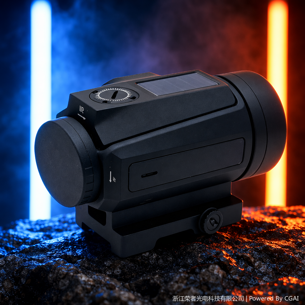 Free Tiger Black Red Dot Sight, waterproof and anti-fog, compatible tactical rail, all-metal material, holographic Red dot outdoor shooting accessory 8630120 Specification image