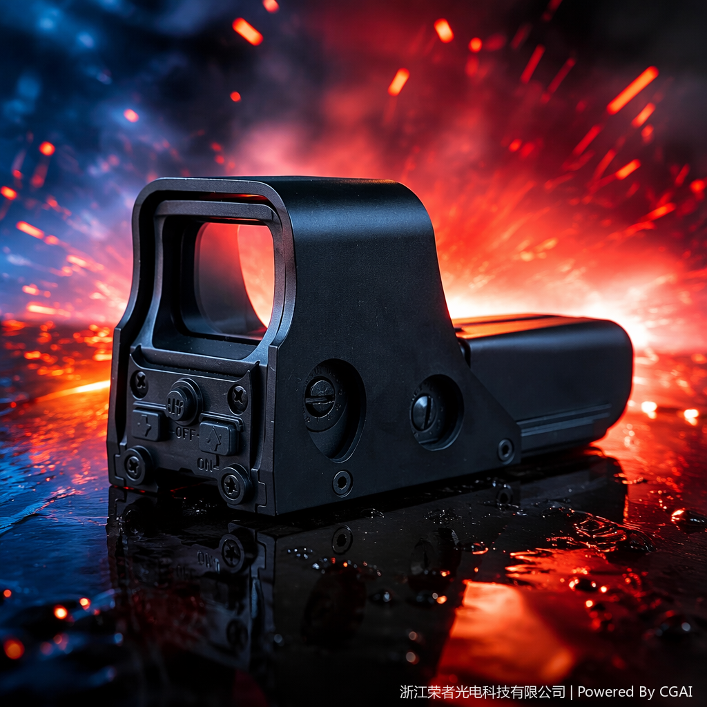 Free tiger holograma red dot al aire libre diario a prueba de agua metal material riel accesorios 1569 Specification image