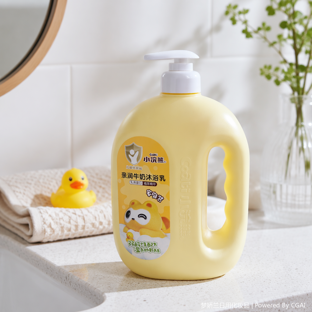 Little Raccoon Whey Protein Moisturizing Milk Body Wash details Picture