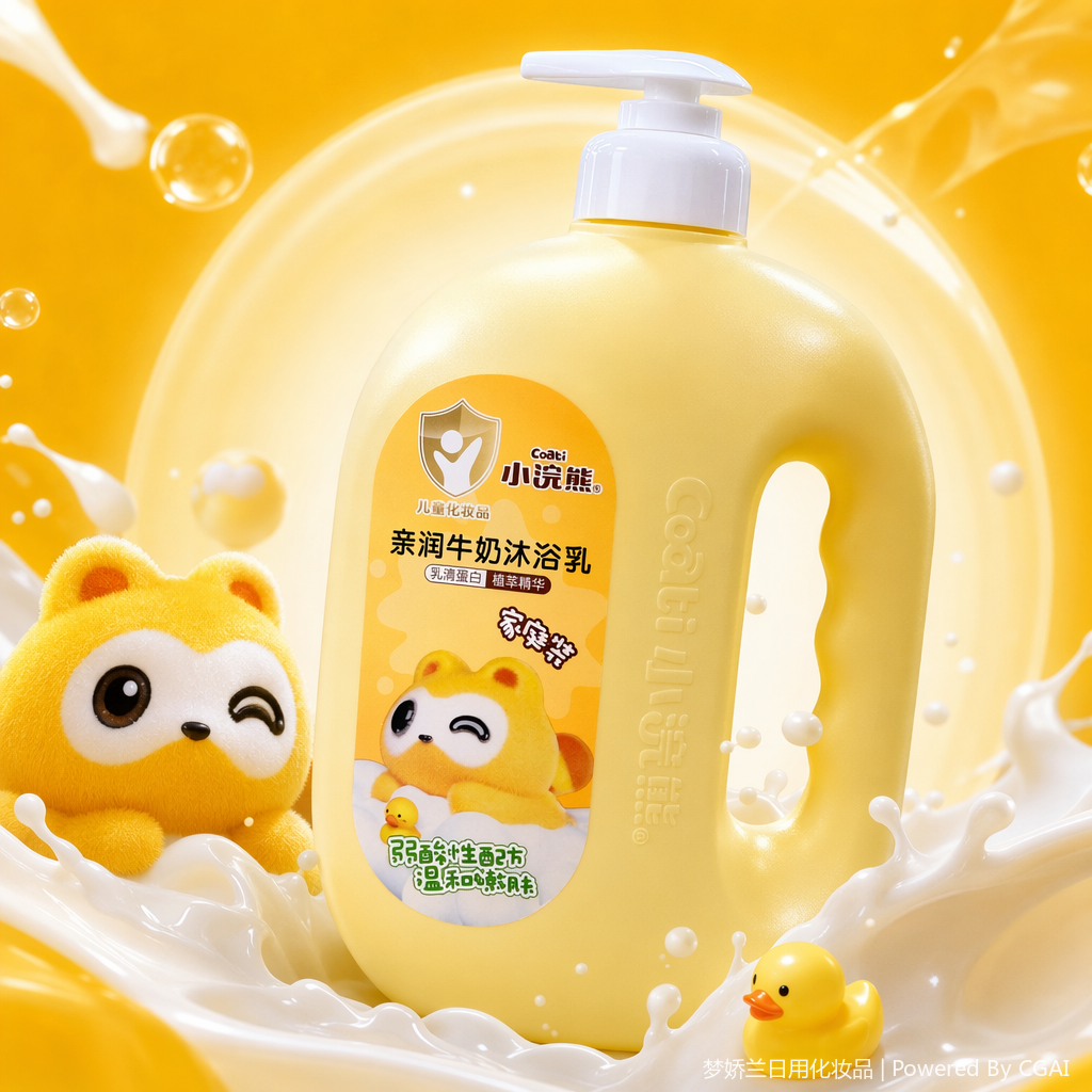 Little Raccoon Whey Protein Moisturizing Milk Body Wash Specification image