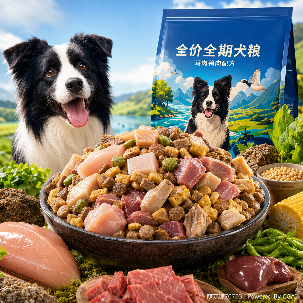 Bagged dog food, universal adult dog food, balanced nutrition, easy to digest, customizable Golden Retriever training dog food wholesale Specification image